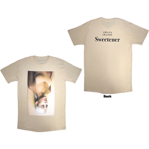 Ariana Grande - Sweetener Uni Sand T-Shirt in the group MERCHANDISE / T-shirt / Pop-Rock at Bengans Skivbutik AB (5581321r)