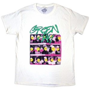 Green Day - Nimrod Mugshots Uni Natrl T-Shirt in the group MERCHANDISE / T-shirt / Punk at Bengans Skivbutik AB (5581327r)