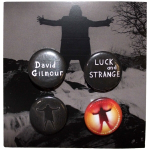 David Gilmour - Luck & Strange Pin Badge Set in the group MERCHANDISE / Merch / Pop-Rock at Bengans Skivbutik AB (5581536)