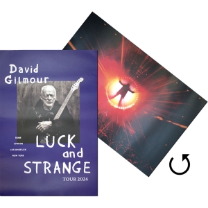 David Gilmour - Luck & Strange Poster in the group MERCHANDISE / Merch / Pop-Rock at Bengans Skivbutik AB (5581537)