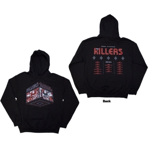 The Killers - Tour 24 Rebel Diamonds Uni Bl Hoodie in the group MERCHANDISE / Hoodies / Pop-Rock at Bengans Skivbutik AB (5581558r)