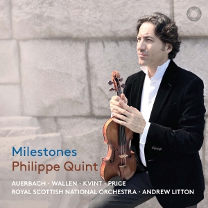 Philippe Quint Royal Scottish Nati - Milestones in the group CD / Upcoming releases / Classical at Bengans Skivbutik AB (5581605)