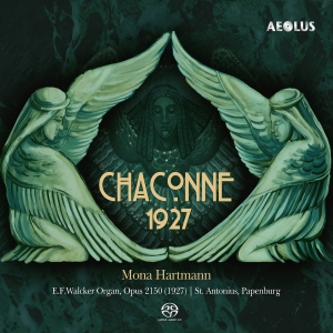 Mona Hartmann - Chaconne 1927 - Works For Organ in the group MUSIK / SACD / Kommande / Klassiskt at Bengans Skivbutik AB (5581651)