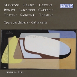 Andrea Orsi - Opere Per Chitarra - Guitar Works in the group CD / Upcoming releases / Classical at Bengans Skivbutik AB (5581653)