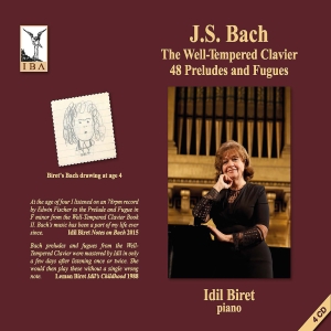 Bach J S - The Well-Tempered Klavier - 48 Prel in the group CD / Upcoming releases / Classical at Bengans Skivbutik AB (5581662)