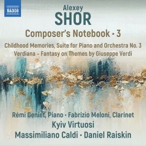 Alexey Shor - Composer’S Notebook, Vol. 3 in the group CD / Upcoming releases / Classical at Bengans Skivbutik AB (5581668)