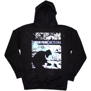 Linkin Park - Meteora Drip Collage Uni Bl Hoodie in the group MERCHANDISE / Hoodies / Hårdrock at Bengans Skivbutik AB (5581721r)