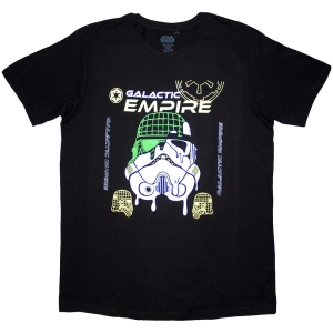 Star Wars - Galactic Empire Melted Mask Uni Bl T-Shirt in the group MERCHANDISE / T-shirt / Film-Musikal at Bengans Skivbutik AB (5581722r)