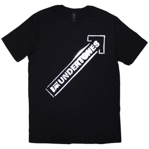 Undertones - Arrow Spray White Uni Bl T-Shirt in the group MERCHANDISE / T-shirt / Pop-Rock at Bengans Skivbutik AB (5581804r)