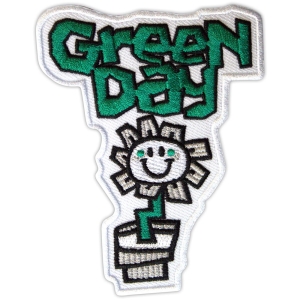 Green Day - Flower Pot Woven Patch in the group MERCHANDISE / Merch / Punk at Bengans Skivbutik AB (5581817)