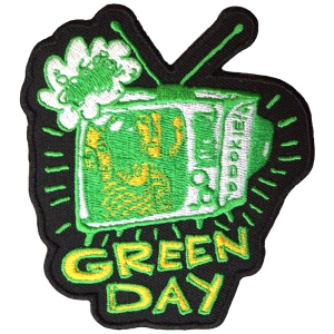 Green Day - Longview Tv Woven Patch in the group MERCHANDISE / Merch / Punk at Bengans Skivbutik AB (5581823)