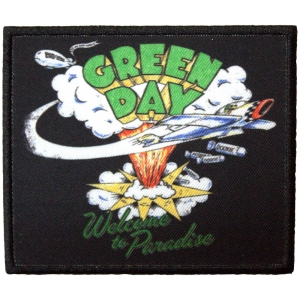 Green Day - Welcome To Paradise Printed Patch in the group MERCHANDISE / Merch / Punk at Bengans Skivbutik AB (5581824)