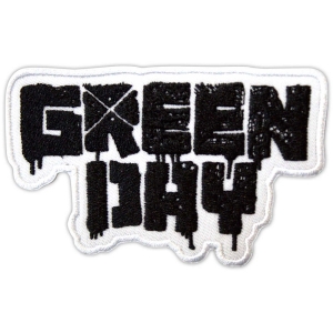 Green Day - 21St Century Breakdown B&W Logo Woven Patch in the group MERCHANDISE / Merch / Punk at Bengans Skivbutik AB (5581831)