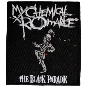 My Chemical Romance - The Black Parade Cover Woven Patch in the group MERCHANDISE / Merch / Pop-Rock at Bengans Skivbutik AB (5581845)