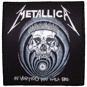 Metallica - In Vertigo Printed Patch in the group MERCHANDISE / Merch / Hårdrock at Bengans Skivbutik AB (5581860)