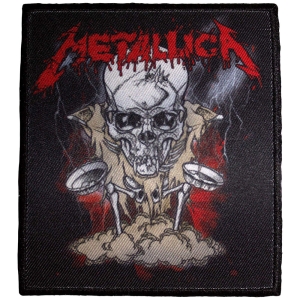 Metallica - Skeleton Poster Printed Patch in the group MERCHANDISE / Merch / Hårdrock at Bengans Skivbutik AB (5581864)