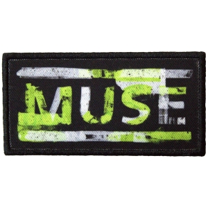 Muse - Distressed Logo Woven Patch in the group MERCHANDISE / Merch / Pop-Rock at Bengans Skivbutik AB (5581868)