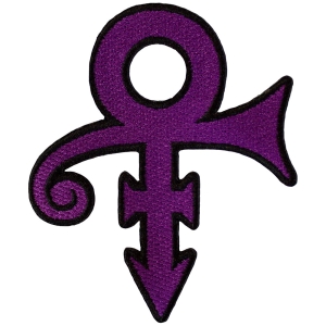 Prince - Purple Symbol Woven Patch in the group MERCHANDISE / Merch / RnB-Soul at Bengans Skivbutik AB (5581872)