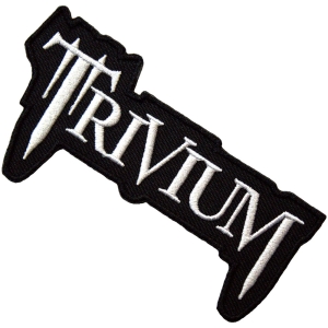 Trivium - Classic Logo Woven Patch in the group MERCHANDISE / Merch / Hårdrock at Bengans Skivbutik AB (5581881)