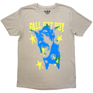 Fall Out Boy - Dog Uni Sand T-Shirt in the group MERCHANDISE / T-shirt / Pop-Rock at Bengans Skivbutik AB (5581919r)