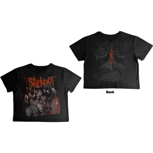 Slipknot - Ouija Belt Lady Bl Crop Top in the group MERCHANDISE / T-shirt / Hårdrock at Bengans Skivbutik AB (5581921r)