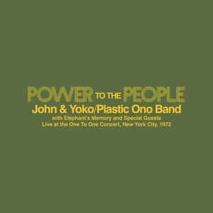 John & Yoko  The Plastic Ono Band  Elephant’S Memory - Power To The People – Live At The One To One Concert  New York City  1972 (Yellow Colour Vinyl) in the group OUR PICKS / Record Store Day / RSD 2025 at Bengans Skivbutik AB (5582261)