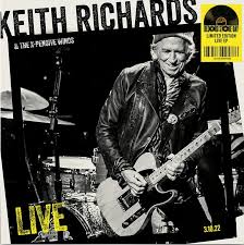 Keith Richards & The X-Pensive Winos - Live 3.10.22 (Rsd2025) in the group OUR PICKS / Record Store Day / RSD 2025 at Bengans Skivbutik AB (5582279)