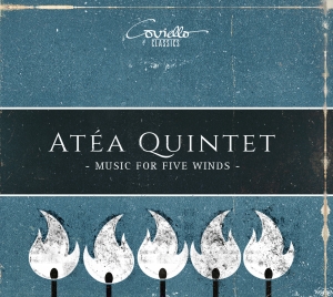 Atéa Quintet - Works For Wind Quintet in the group CD / Klassiskt at Bengans Skivbutik AB (5582503)