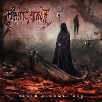 Frantic Amber - Death Becomes Her (Bloodred Marbled in the group VINYL / Upcoming releases / Hårdrock at Bengans Skivbutik AB (5582531)