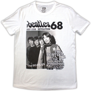 Beatles - 1968 Uni Wht T-Shirt in the group MERCHANDISE / T-shirt / Pop-Rock at Bengans Skivbutik AB (5583015r)