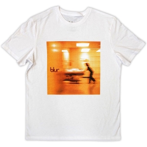 Blur - Blur Album Cover Uni Wht T-Shirt in the group MERCHANDISE / T-shirt / Pop-Rock at Bengans Skivbutik AB (5583018r)