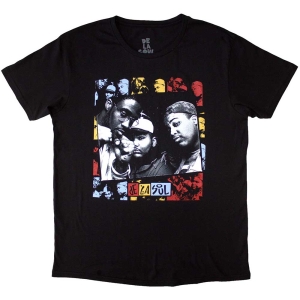 De La Soul - Collage Uni Bl T-Shirt in the group MERCHANDISE / T-shirt / Hip Hop-Rap at Bengans Skivbutik AB (5583020r)