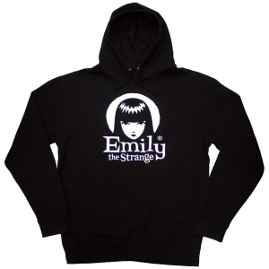 Emily The Strange - Halo Logo Uni Bl Hoodie in the group MERCHANDISE / Hoodies / TV-serie at Bengans Skivbutik AB (5583022r)