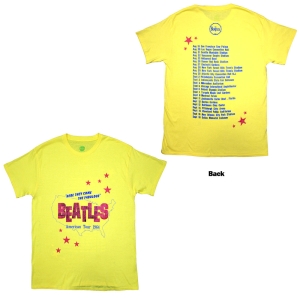 Beatles - American Tour 64 Uni Yell T-Shirt in the group MERCHANDISE / T-shirt / Pop-Rock at Bengans Skivbutik AB (5583335r)