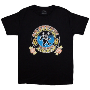 Grateful Dead - Bear Roses Uni Bl T-Shirt in the group MERCHANDISE / T-shirt / Nyheter / Pop-Rock at Bengans Skivbutik AB (5583341r)