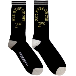 Tupac - All Eyez On Me Uni Bl Socks in the group MERCHANDISE / Merch / Hip Hop-Rap at Bengans Skivbutik AB (5583627)