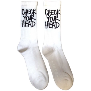 Beastie Boys - Check Your Head Uni Wht Socks in the group MERCHANDISE / Merch / Hip Hop-Rap at Bengans Skivbutik AB (5583631)