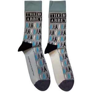 Beatles - Abbey Road Colours Crossing Repeat Uni Grey Socks in the group MERCHANDISE / Merch / Pop-Rock at Bengans Skivbutik AB (5583632)