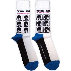 Beatles - A Hard Day's Night Album Uni Wht Socks in the group MERCHANDISE / Merch / Pop-Rock at Bengans Skivbutik AB (5583637)