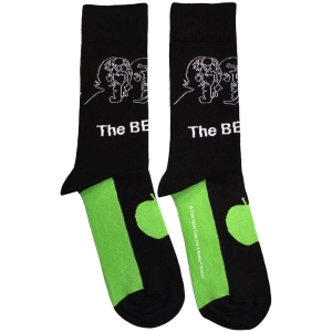 Beatles - White Album Faces Outlines & Apple Uni Bl Socks in the group MERCHANDISE / Merch / Pop-Rock at Bengans Skivbutik AB (5583644)