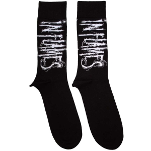 In Flames - Logo Uni Bl Socks in the group MERCHANDISE / Merch / Hårdrock at Bengans Skivbutik AB (5583673)