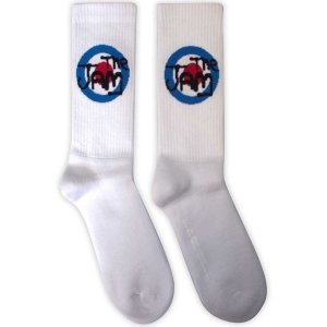 The Jam - Target Logo Uni Wht Socks in the group MERCHANDISE / Merch / Pop-Rock at Bengans Skivbutik AB (5583674)