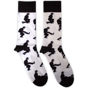 Monty Python - Silly Walks Uni Wht Socks in the group MERCHANDISE / Merch / Film-Musikal at Bengans Skivbutik AB (5583681)