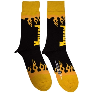 Pantera - Flame Uni Bl Socks in the group MERCHANDISE / Merch / Hårdrock at Bengans Skivbutik AB (5583682)