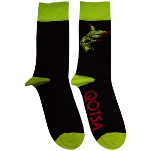 Queens Of The Stone Age - Green Hands Uni Bl Socks in the group MERCHANDISE / Merch / Hårdrock at Bengans Skivbutik AB (5583684)