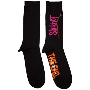 Slipknot - Tesf Uni Bl Socks in the group MERCHANDISE / Merch / Hårdrock at Bengans Skivbutik AB (5583687)