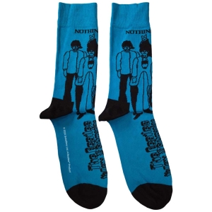 Beatles - Yellowsubmarine Sub & Band Outlines Uni Blue Socks in the group MERCHANDISE / Merch / Pop-Rock at Bengans Skivbutik AB (5583693)