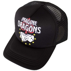 Imagine Dragons - Dice Bl Mesh-Back Cap in the group MERCHANDISE / Merch / Pop-Rock at Bengans Skivbutik AB (5583705)