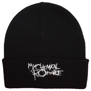 My Chemical Romance - The Black Parade Logo Bl Beanie Hat in the group MERCHANDISE / Merch / Pop-Rock at Bengans Skivbutik AB (5583707)