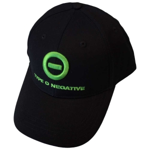 Type O Negative - Logo Bl Baseball Cap in the group MERCHANDISE / Merch / Hårdrock at Bengans Skivbutik AB (5583719)